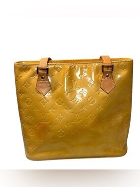 Louis Vuitton Vernis Houston Monogram Tote with COA